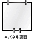 パネル裏面